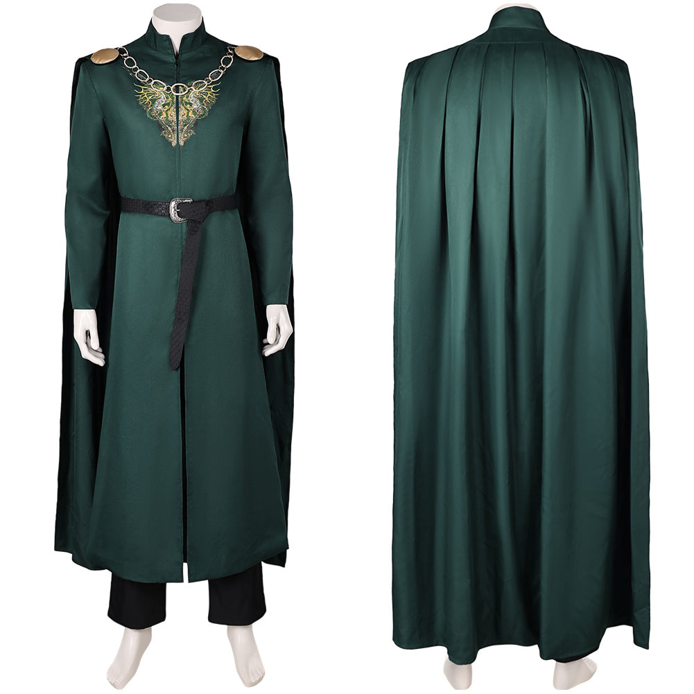 König Aegon Targaryen schwarz Outfits Aegon Targaryen Cosplay Kostüm