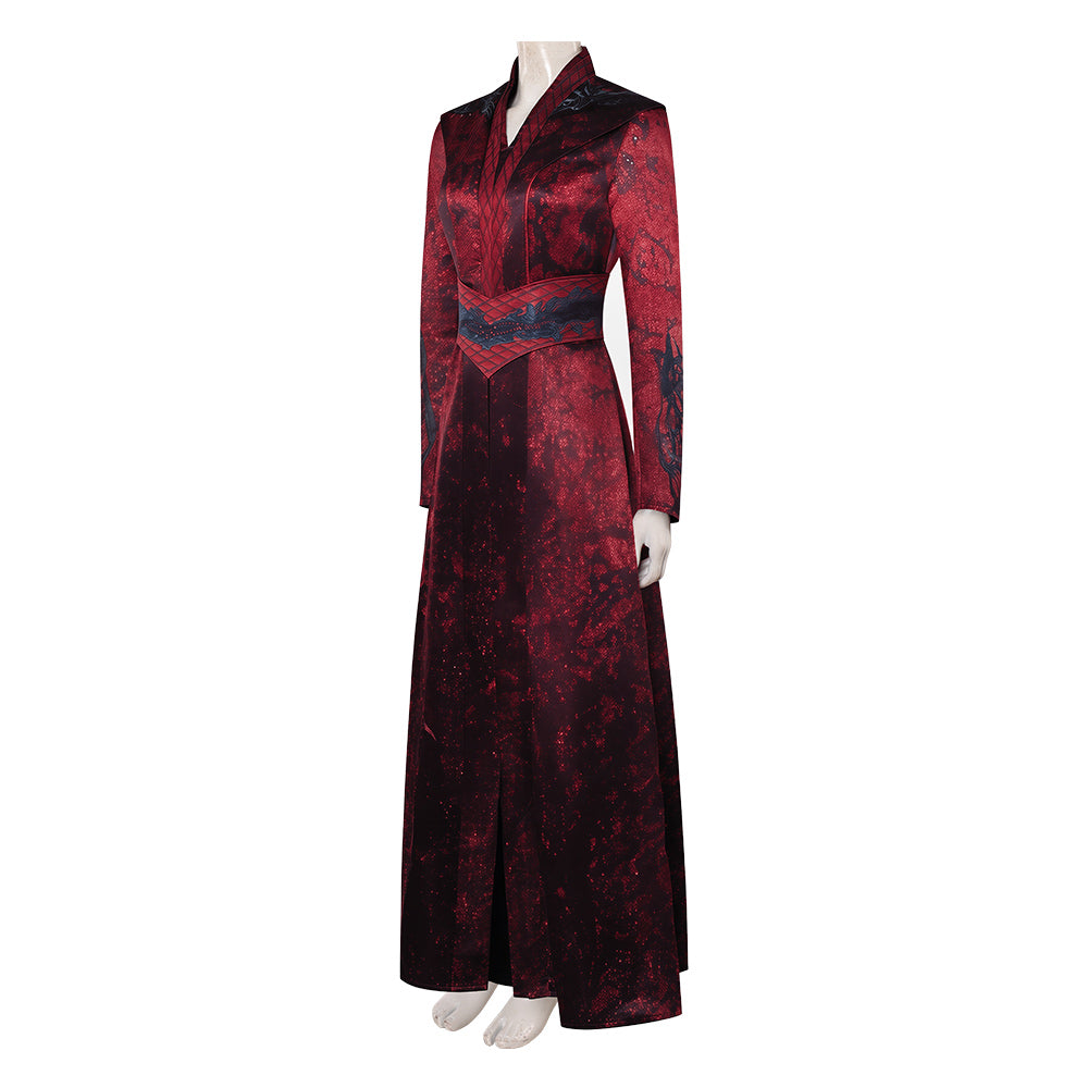 Königin Rhaenyra Targaryen Kostüm Set House of the Dragon Rhaenyra Cosplay Outfit
