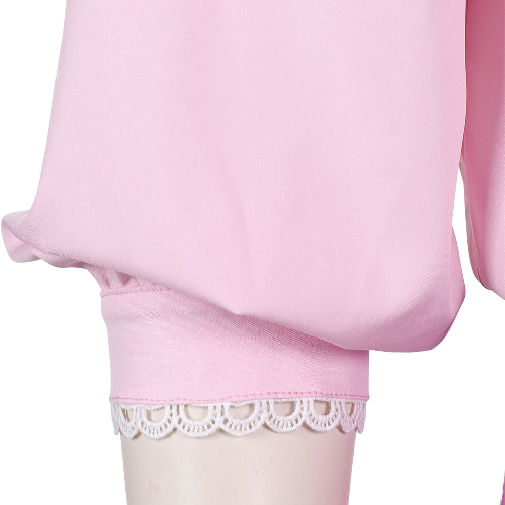 KPOP Demon Hunters Romance Saja rosa Kostüm Set Cosplay Outfits