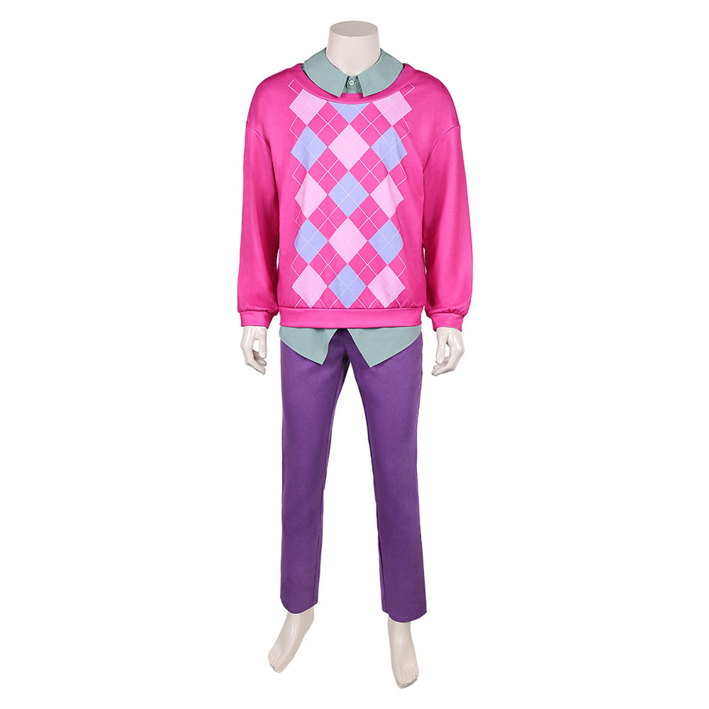 Kpop Demon Hunters Saja Boys Baby Saja rosa Cosplay Outfits