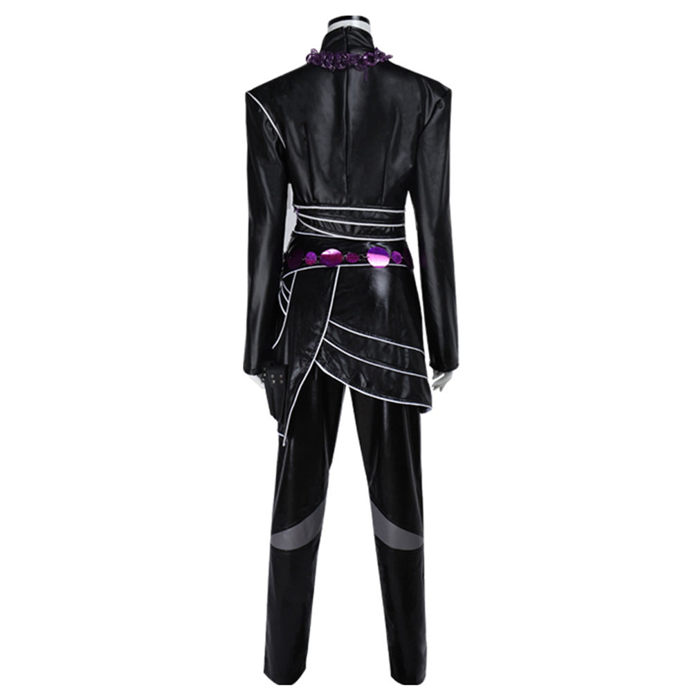 Kpop Demons Hunters Huntrix Rumi schwarz Kampfanzug Cosplay Kostüm