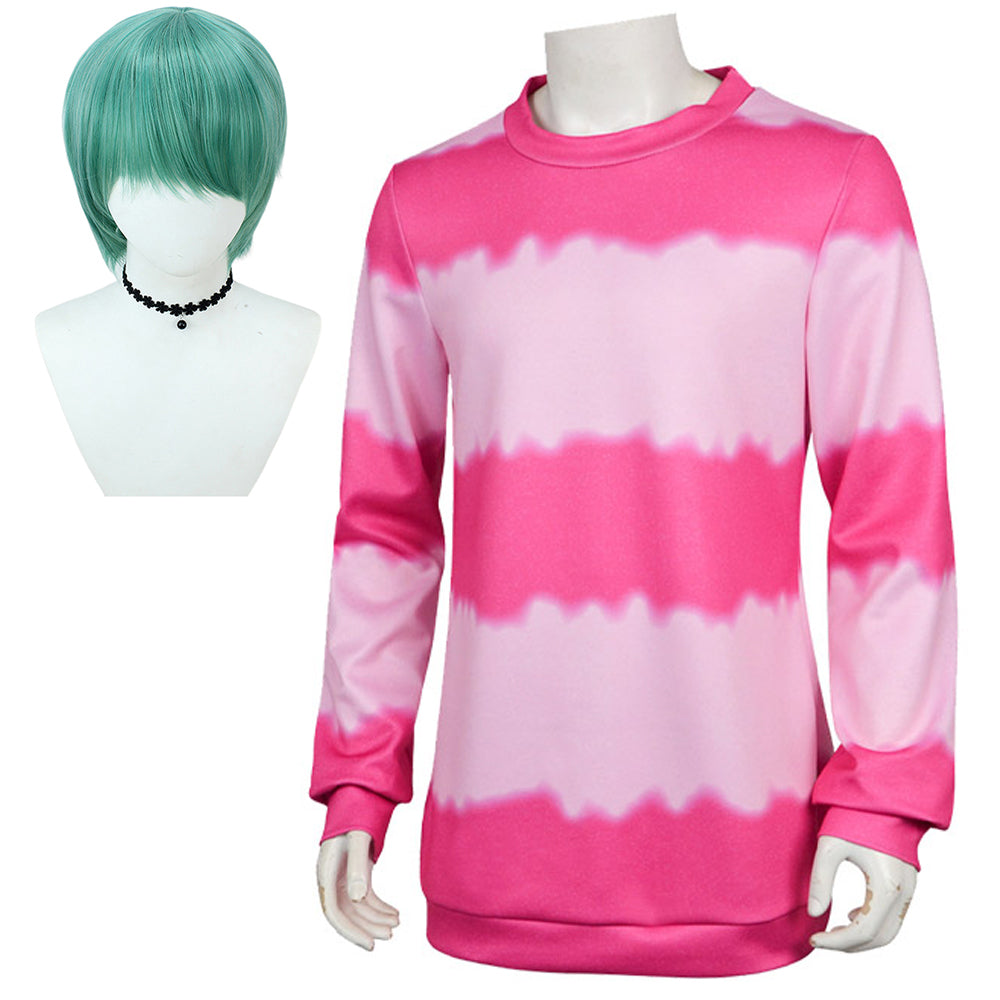 Dämon Baby rosa Hoodie Dämon Baby Cosplay Outfits