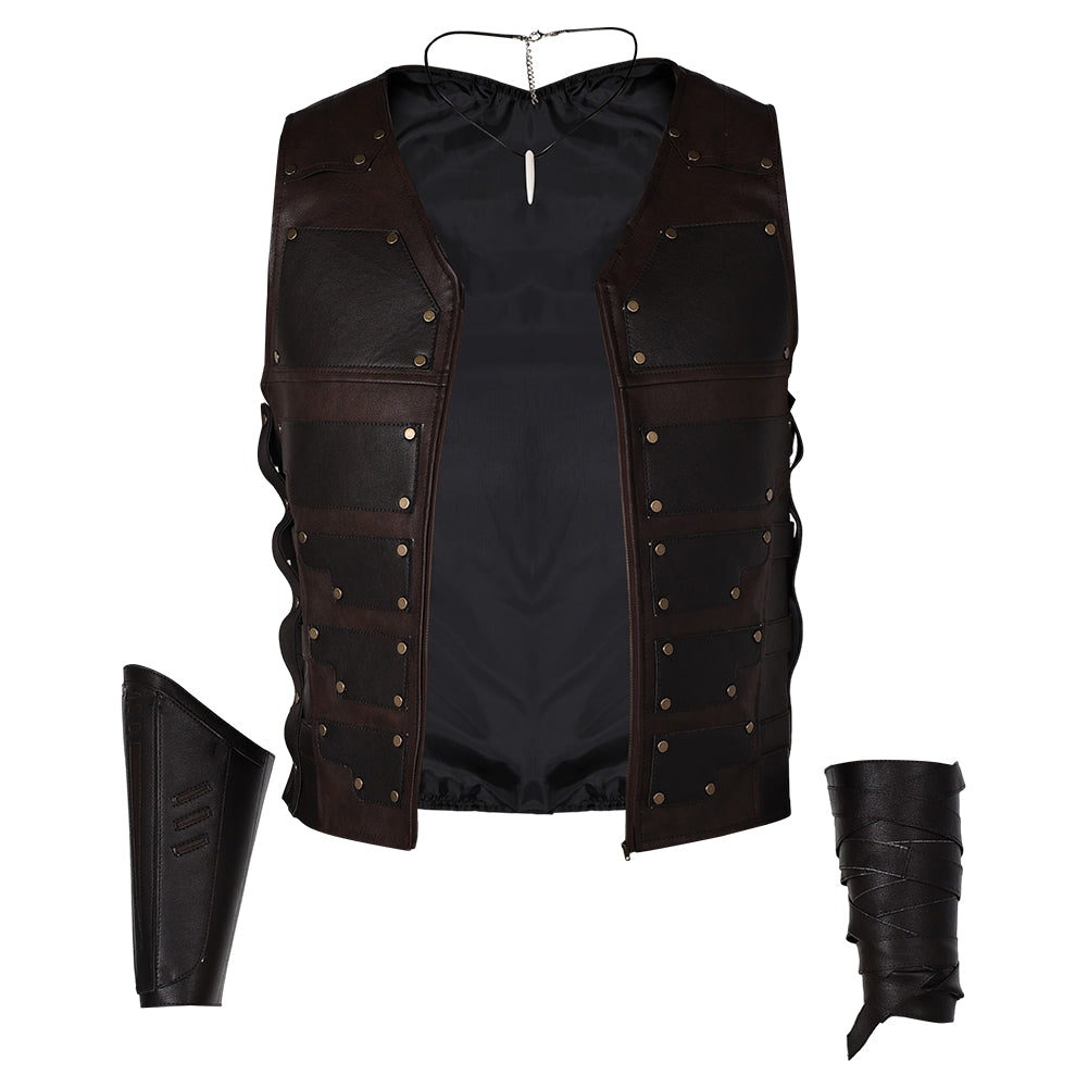 Kraven the Hunter Kraven schwarz Weste Cosplay Outfits