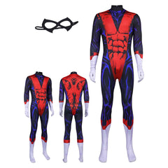 Kurt Wagner Jumpsuit Kostüm Set X-Men '97 Kurt Wagner Cosplay Outfit