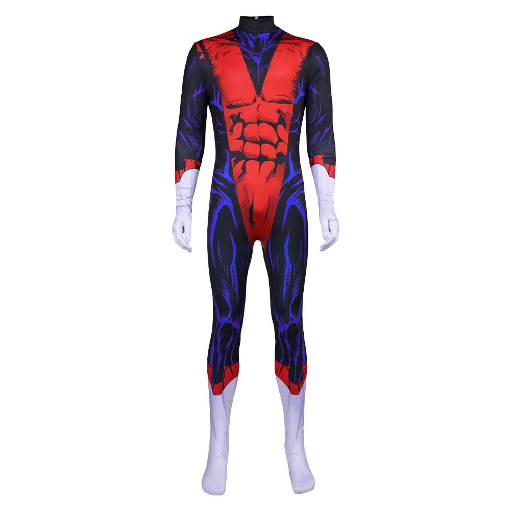 Kurt Wagner Jumpsuit Kostüm Set X-Men '97 Kurt Wagner Cosplay Outfit