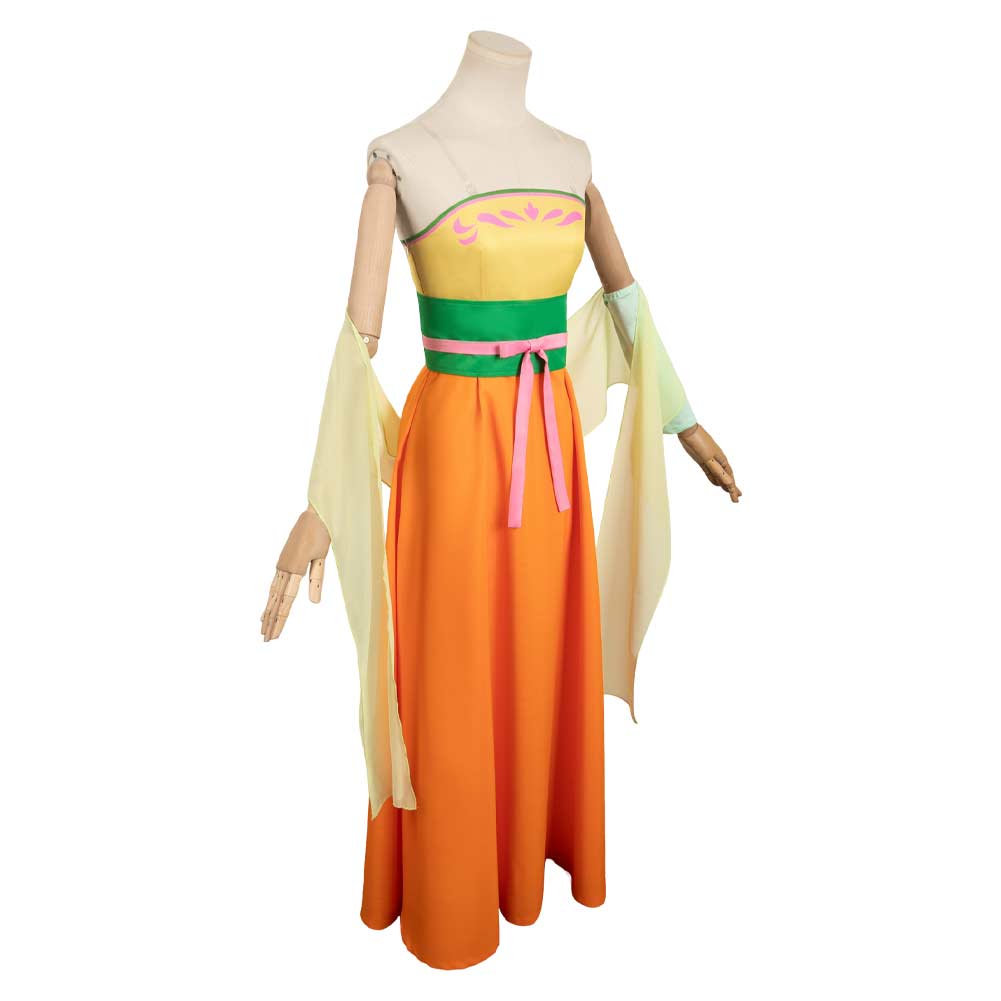 Kusuriya no Hitorigoto Maomao gelb Kostüm Cosplay Outfits Hanfu