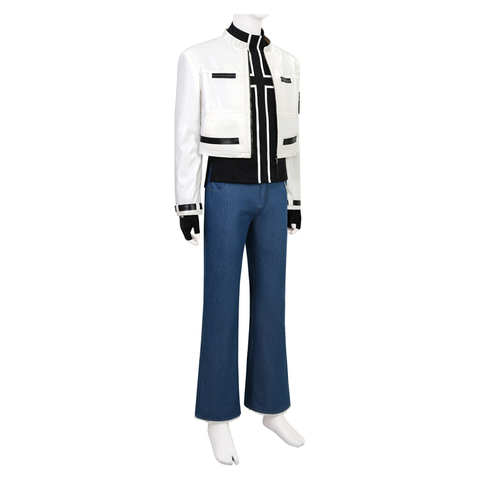 Kyo Kusanagi Kostüm Set The King of Fighters Kyo Halloween Cosplay Outfits	
