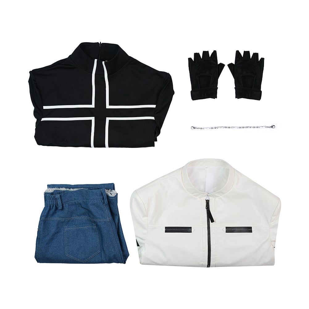 Kyo Kusanagi Kostüm Set The King of Fighters Kyo Halloween Cosplay Outfits	