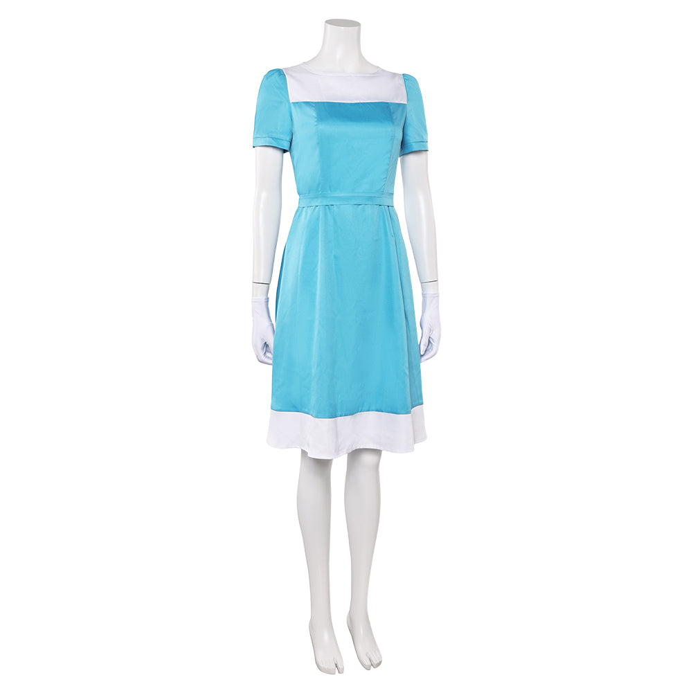 L'Illusionniste Alice blau Kleid Cosplay Outfits