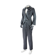 The Nightmare Before Christmas Jack Skellington Kostüm Der Albtraum vor Weihnachten Jack Halloween Karneval Kostüm