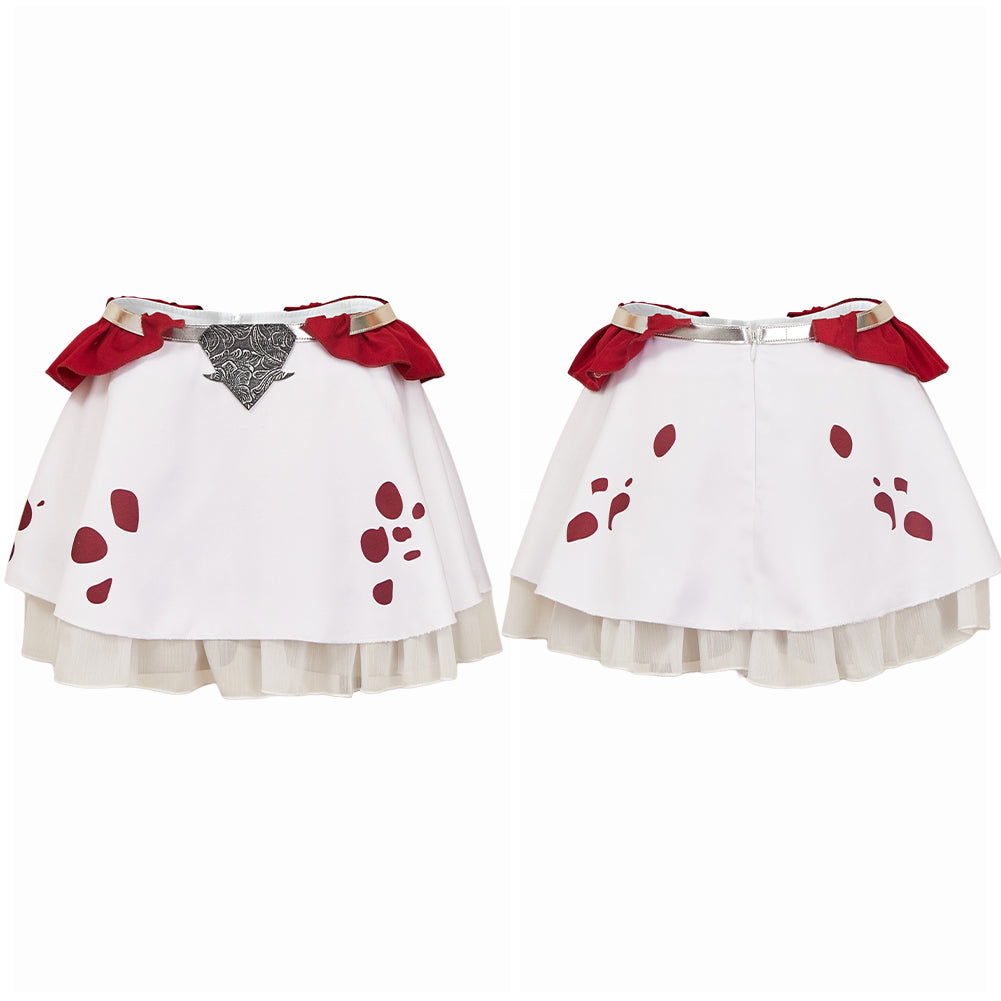 Lala Barina weiß Rock Monster Hunter Cosplay Outfits
