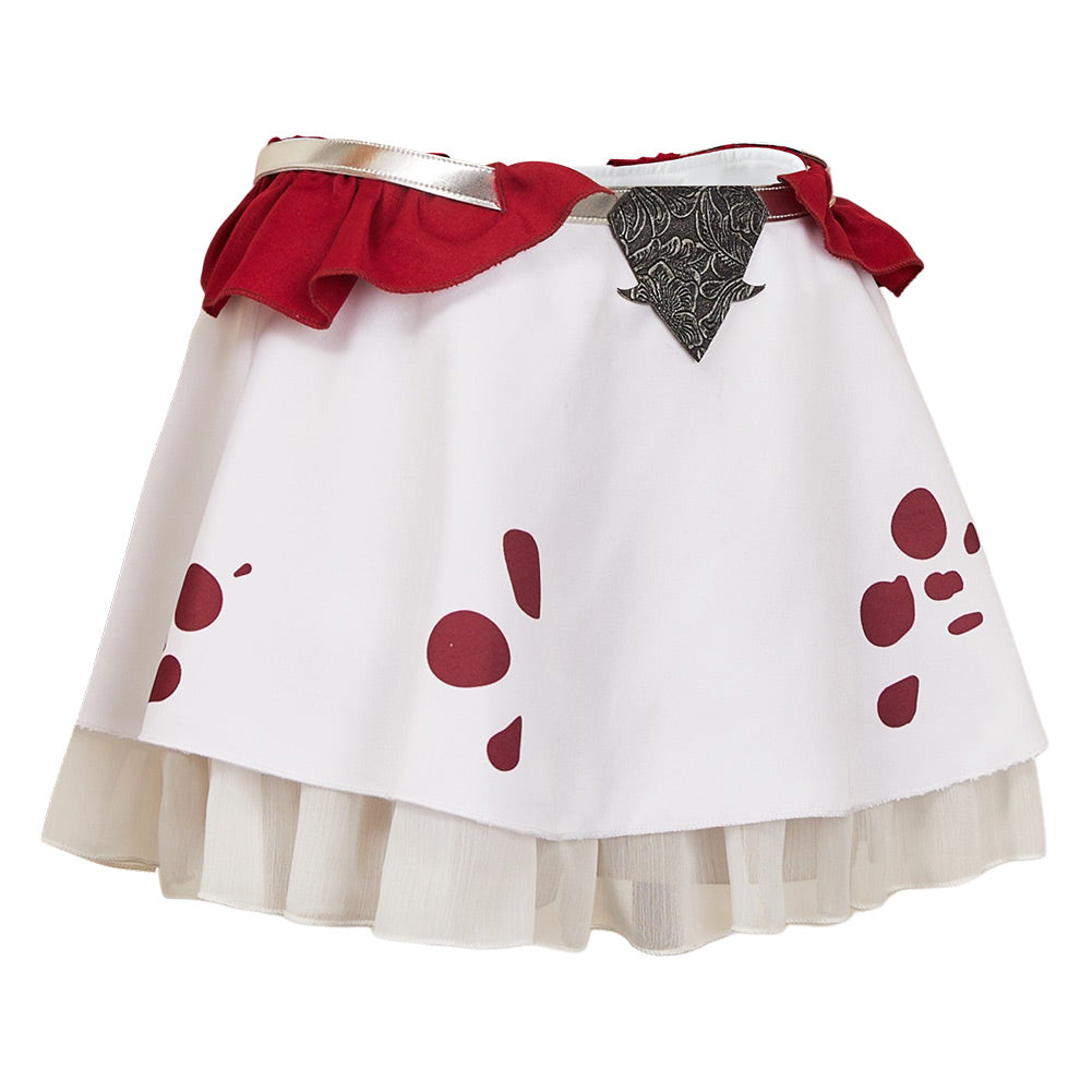 Lala Barina weiß Rock Monster Hunter Cosplay Outfits