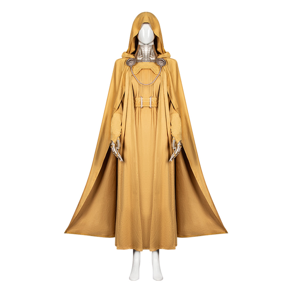Latverian Witch Kostüm Set Avengers: Doomsday Latverian Witch gold Cosplay Outfit