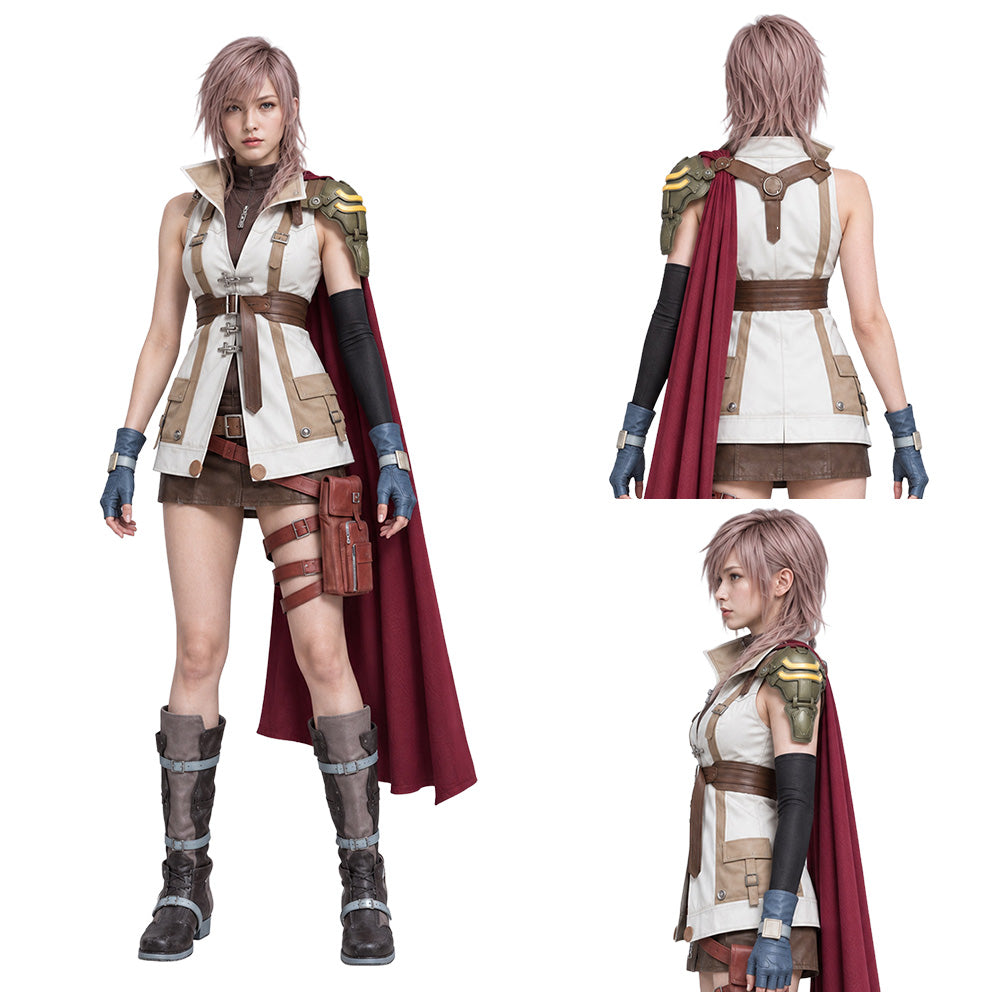Lightning Kostüm Set Final Fantasy XIII Lightning Cosplay Outfit