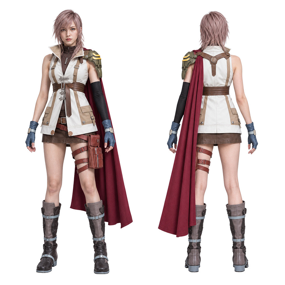 Lightning Kostüm Set Final Fantasy XIII Lightning Cosplay Outfit