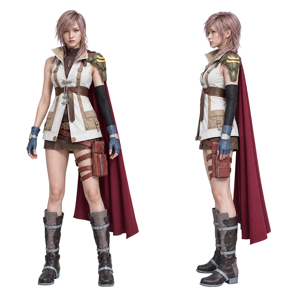 Lightning Kostüm Set Final Fantasy XIII Lightning Cosplay Outfit