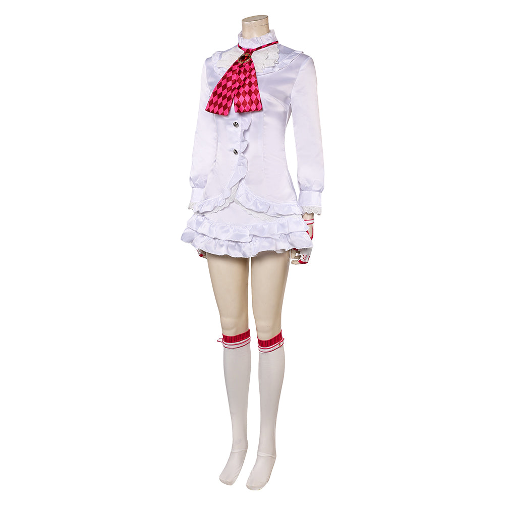 Lili weiß Kostüm Set Tekken Lili Cosplay Outfits