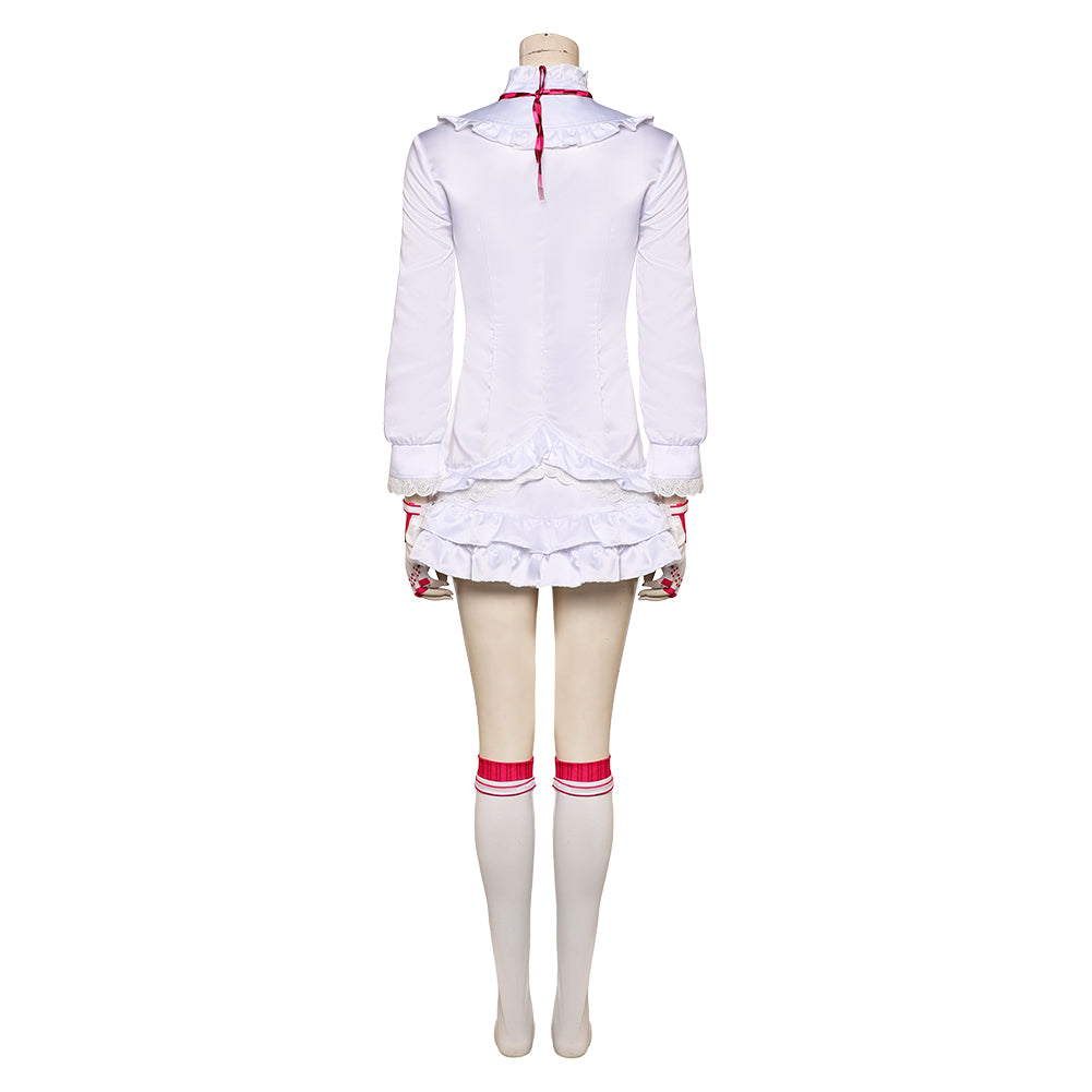 Lili weiß Kostüm Set Tekken Lili Cosplay Outfits