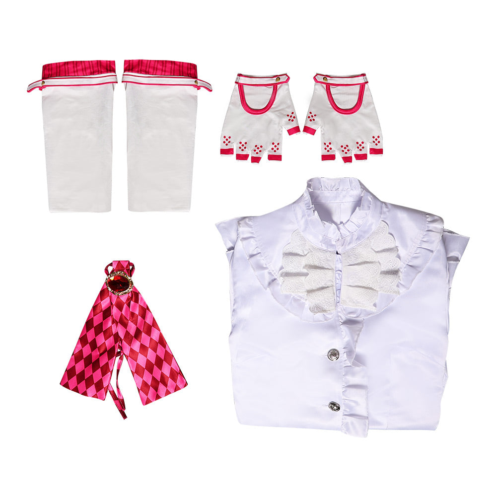 Lili weiß Kostüm Set Tekken Lili Cosplay Outfits