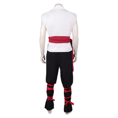 Liu Kang weiß Kostüm Set Mortal Kombat 2 Liu Kang Cosplay Outfit