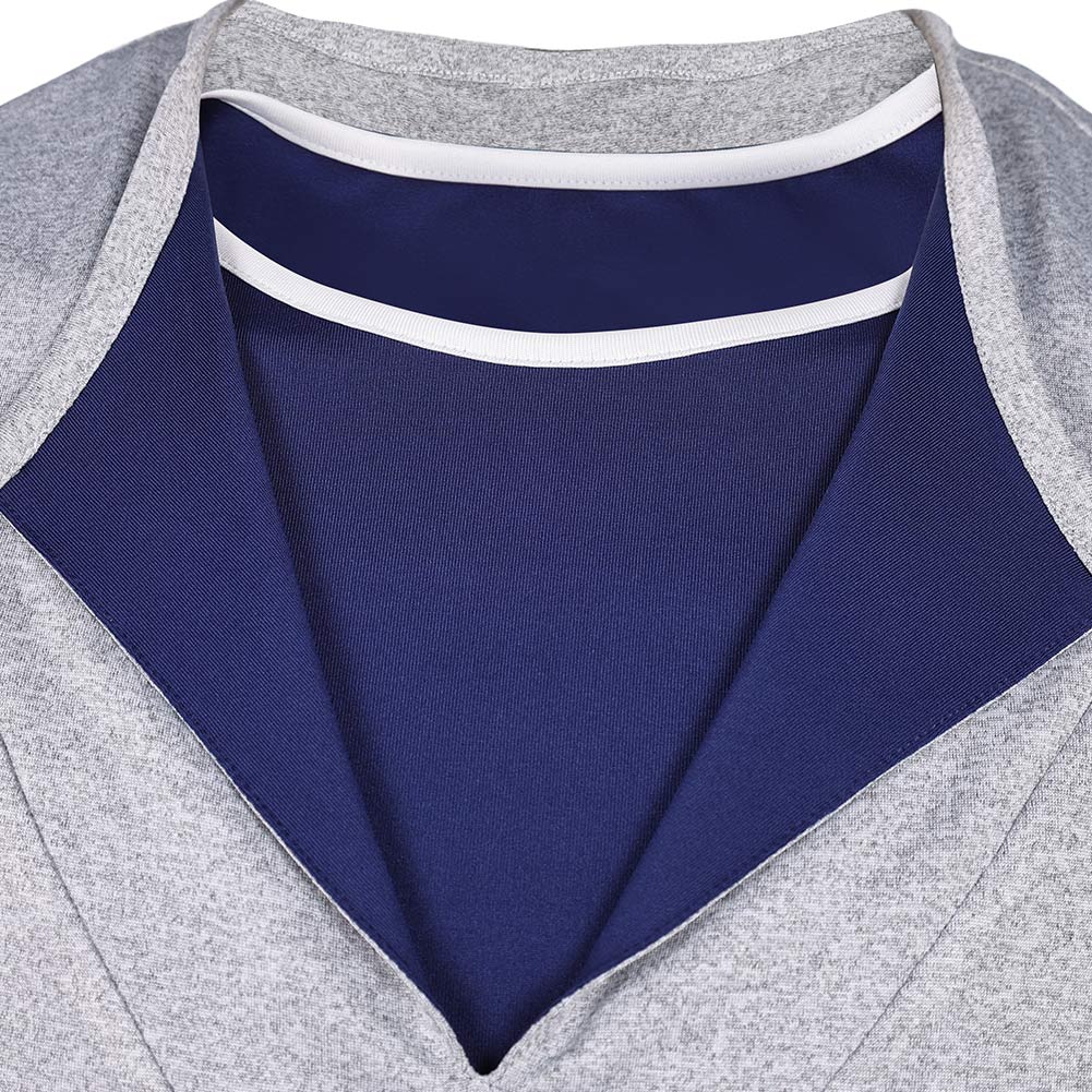 Lucas Sinclair grau Shirt Stranger Things 5 Lucas Cosplay Outfits