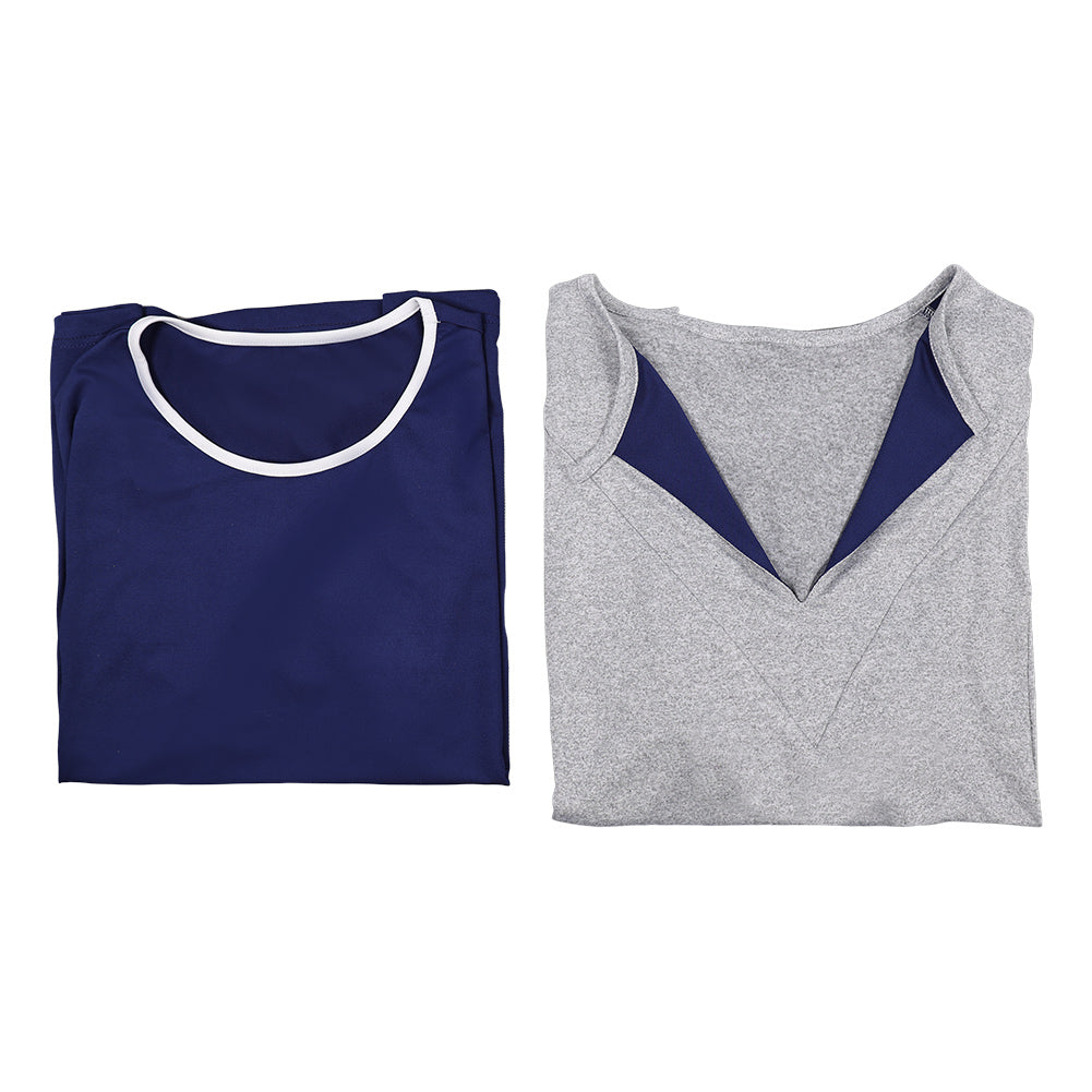 Lucas Sinclair grau Shirt Stranger Things 5 Lucas Cosplay Outfits