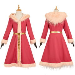 Lucifer Morningstar rosa Kostüm Set Hazbin Hotel 2 Lucifer Cosplay Outfits