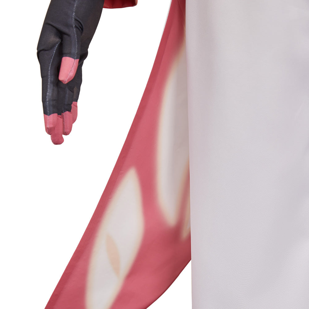 Lucifer Morningstar weiß Outfit Hellaverse Hazbin Hotel Lucifer Cosplay Kostüm