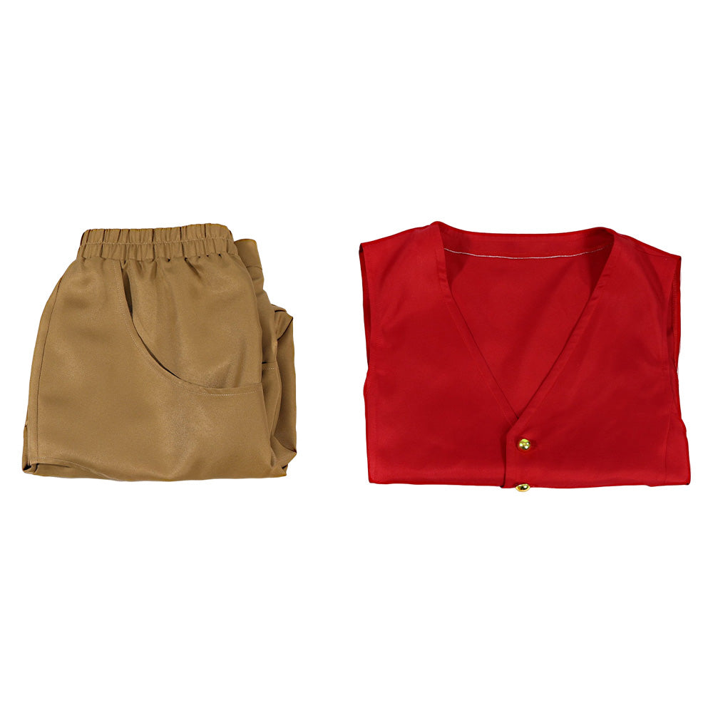 Luffy rot Outfit ONE PIECE 2 Monkey D. Luffy Cosplay Kostüm