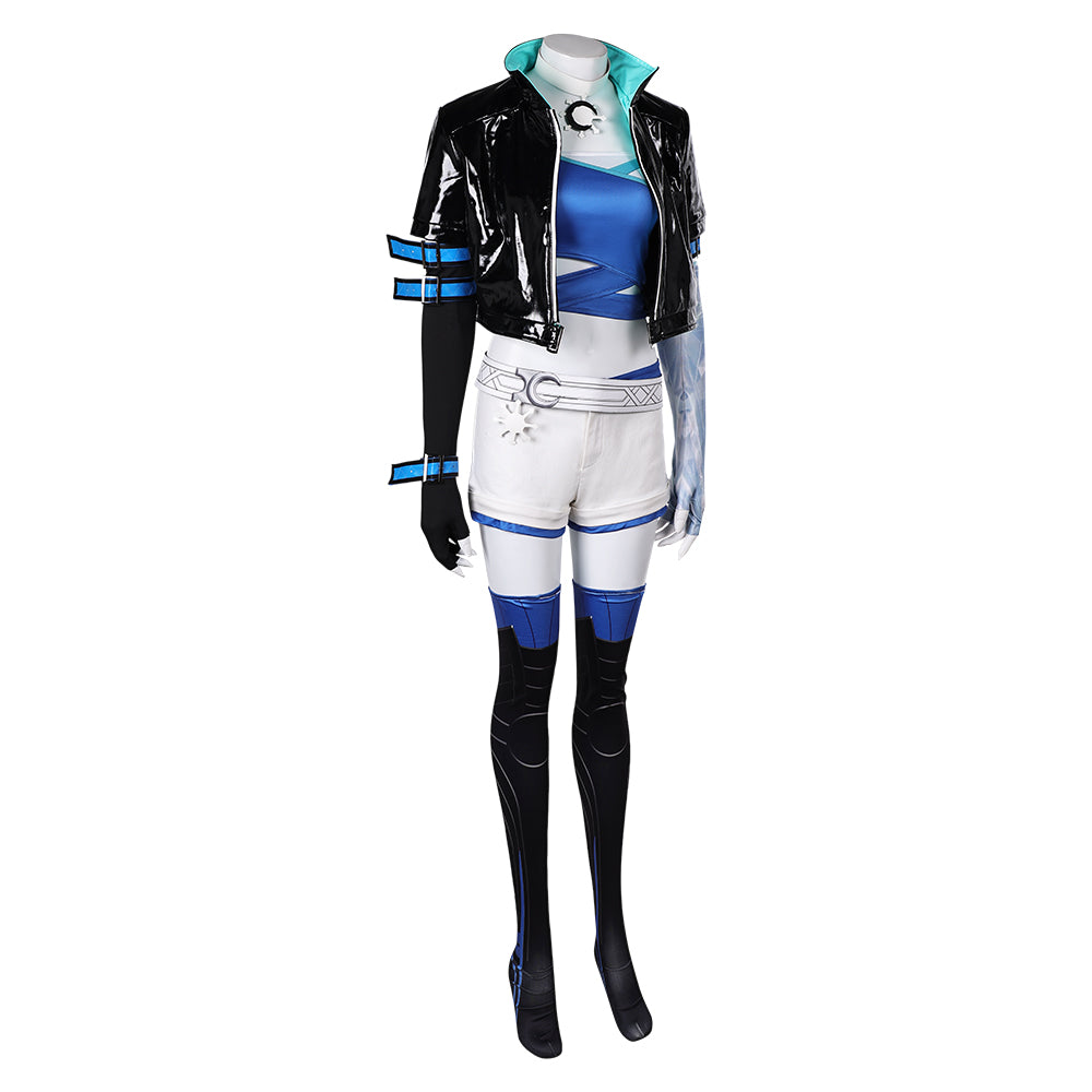 Luna Snow Kostüm Marvel Rivals Luna Cosplay Outfits