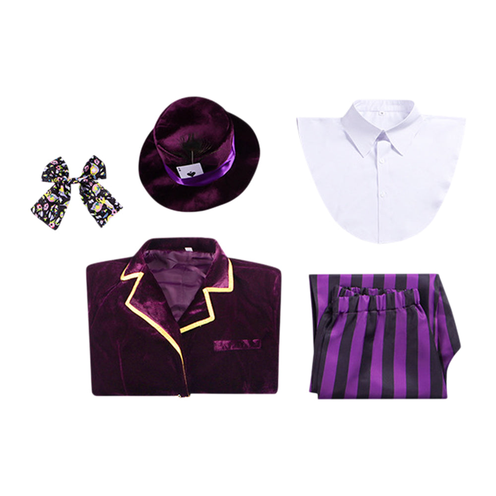 Mad Hatter Kostüm Set Alice in Wonderland Mad Hatter Cosplay Outfit