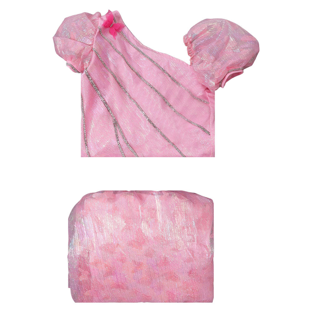 Mädchen Glinda rosa Kleid Wicked for Good Kinder Glinda rosa Outfit	