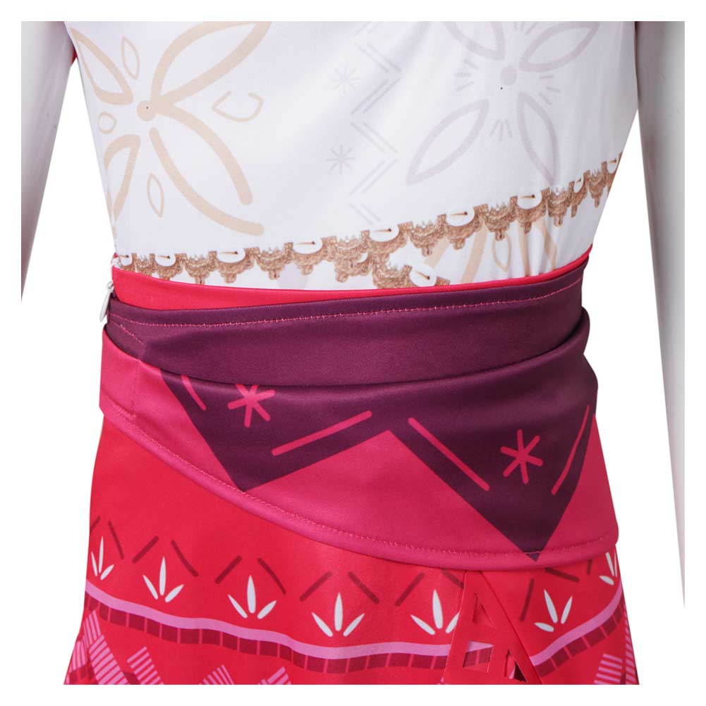 Mädchen Moana Kostüm Set Cosplay Outfits