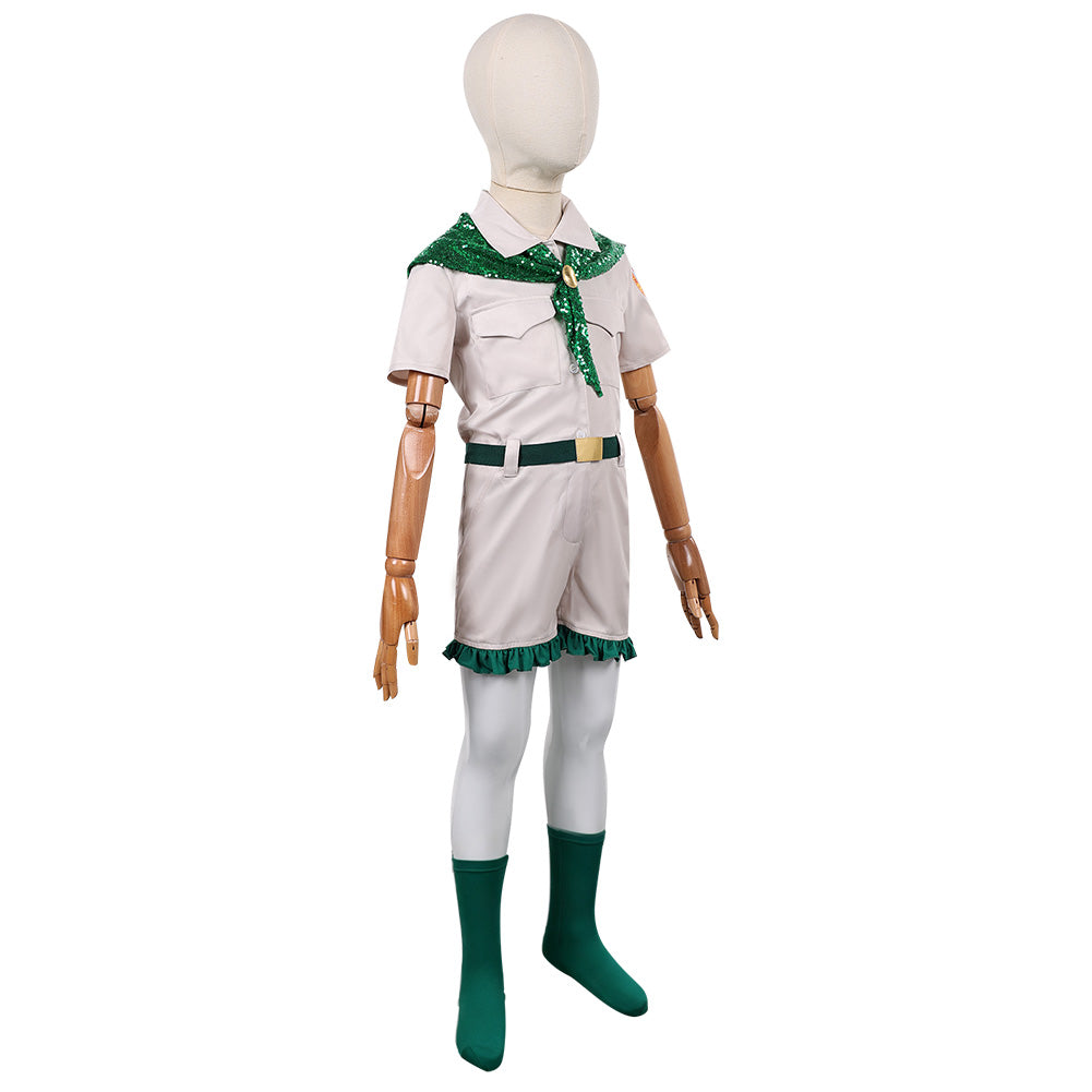 Mädchen Pfadfinder Uniform Die Wilde von Beverly Hills Girl Scouts Cosplay Outfit