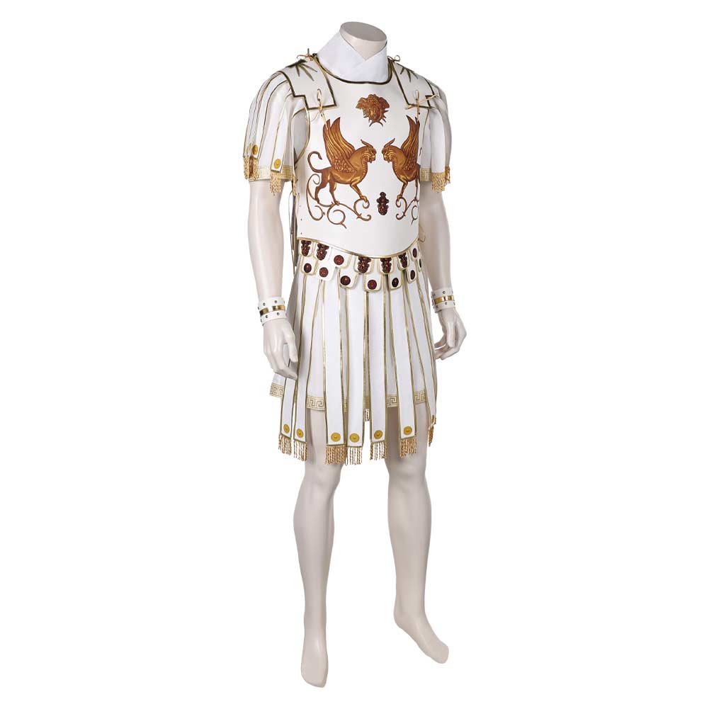 Marcus Acacius - Gladiator weiß Kostüm Set Cosplay Outfits