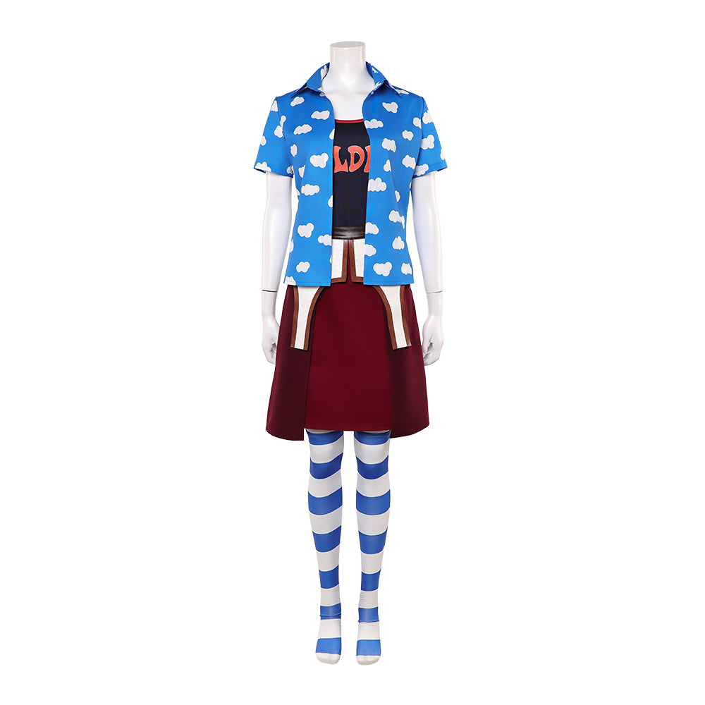 Marianne Kostüm Set ONE PIECE: Into the Grand Line Flag-Bearer of Freedom Cosplay Outfit