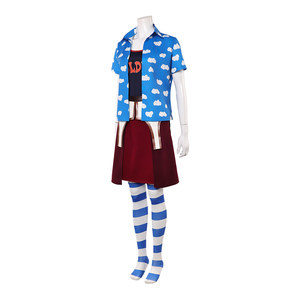 Marianne Kostüm Set ONE PIECE: Into the Grand Line Flag-Bearer of Freedom Cosplay Outfit