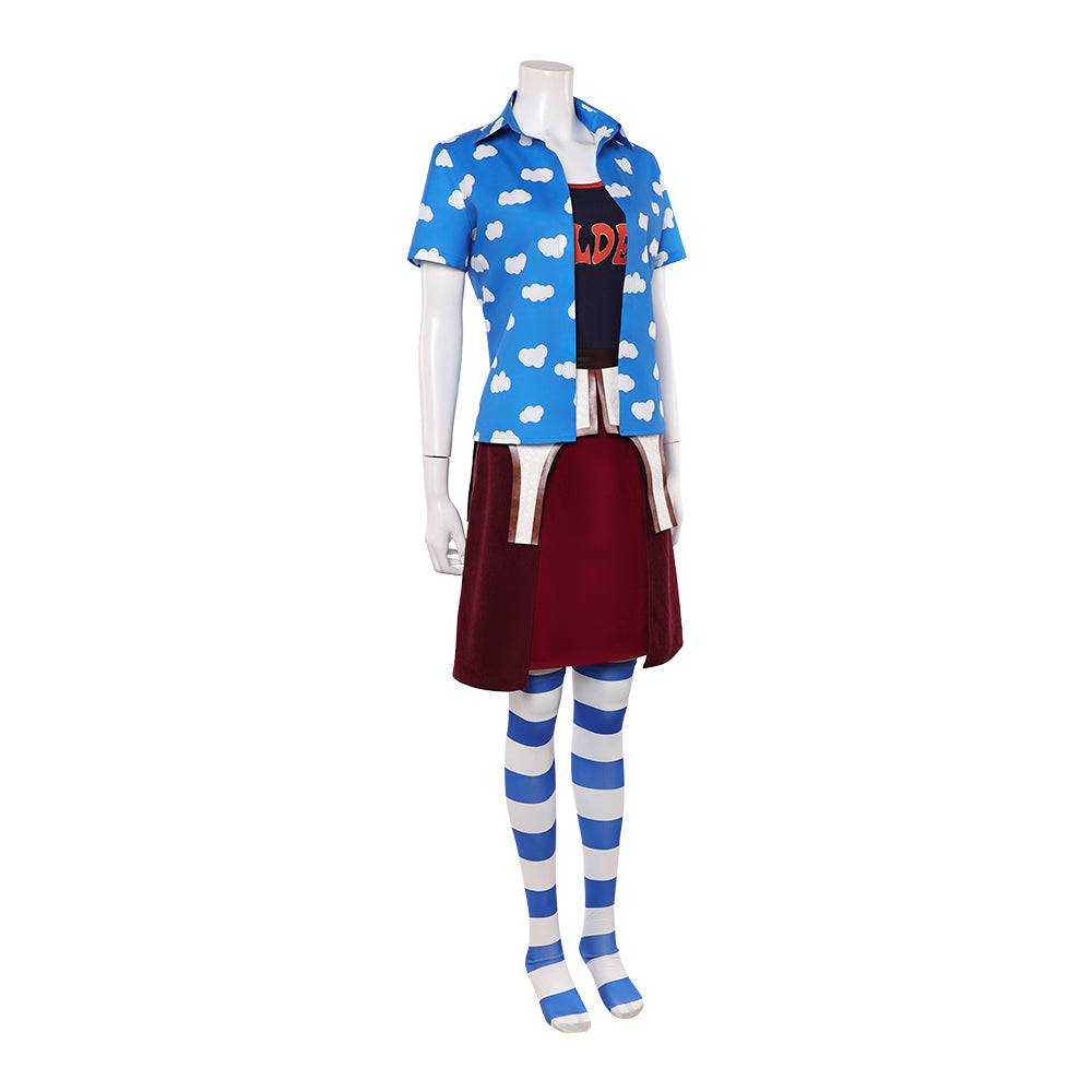 Marianne Kostüm Set ONE PIECE: Into the Grand Line Flag-Bearer of Freedom Cosplay Outfit