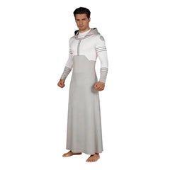 Mark Grayson grau Jumpsuit mit Kapuze Invincible Cosplay Outfit 
