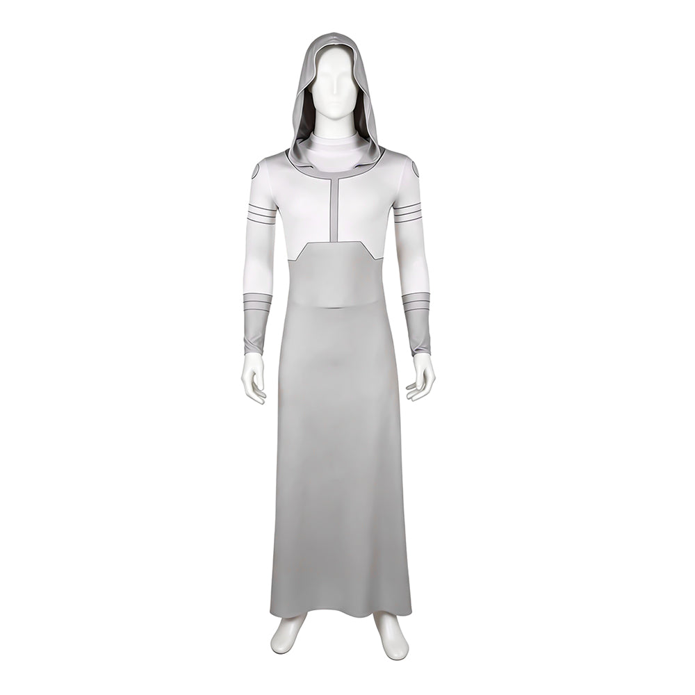 Mark Grayson grau Jumpsuit mit Kapuze Invincible Cosplay Outfit 