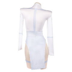 Mark Grayson weiß Jumpsuit weblich Invincible Mark Cosplay Outfit