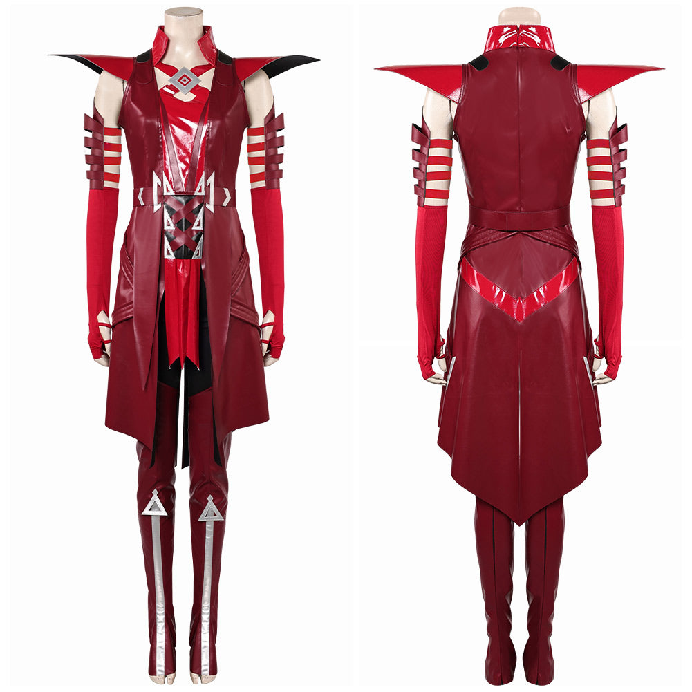 Marvel Rivals Scarlet Witch Hexenkostüm Cosplay Outfits