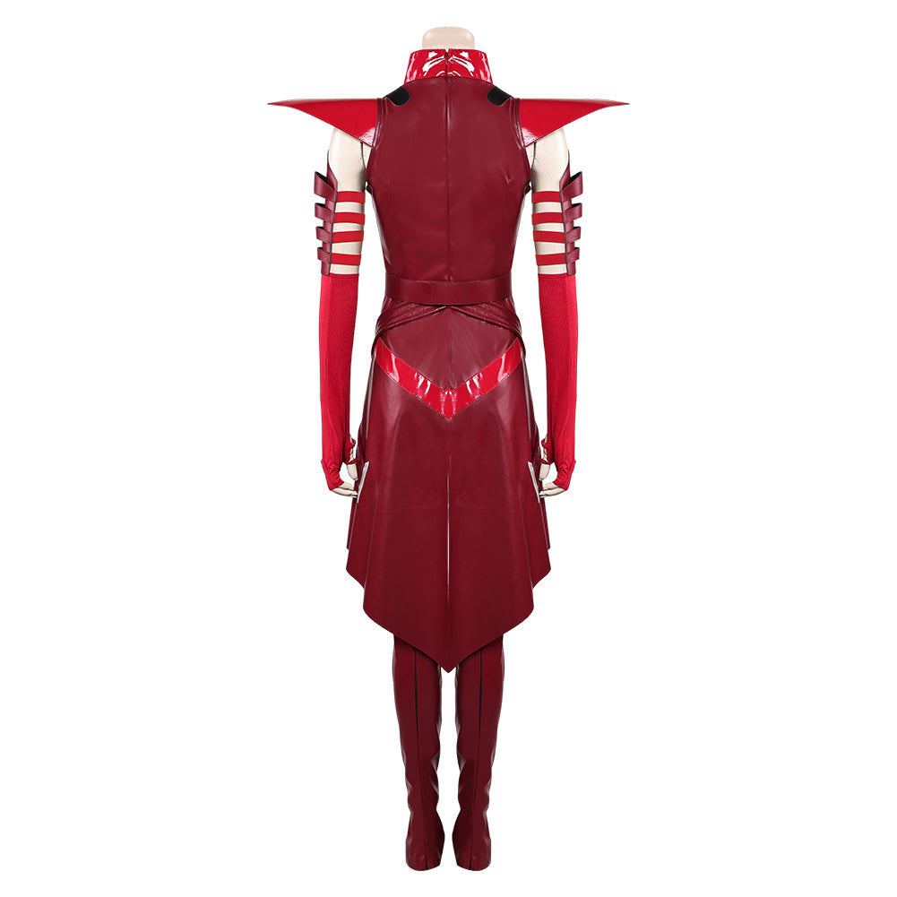 Marvel Rivals Scarlet Witch Hexenkostüm Cosplay Outfits