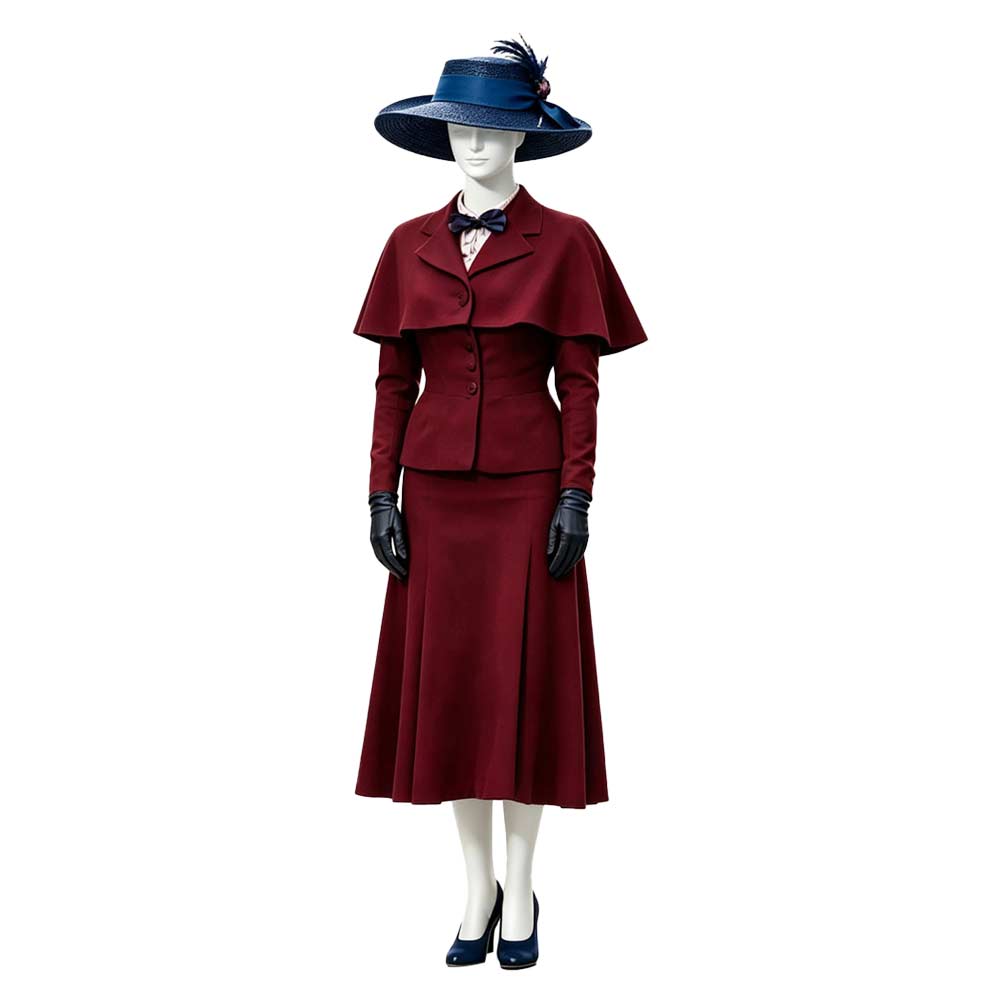 Mary Poppins Kostüm Set Mary Poppins Cosplay Outfit
