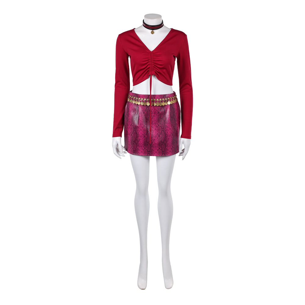 Mary Shepherd-Sunderland rot Kostüm Silent Hill 2 Mary Cosplay Outfit