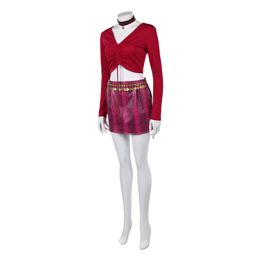 Mary Shepherd-Sunderland rot Kostüm Silent Hill 2 Mary Cosplay Outfit