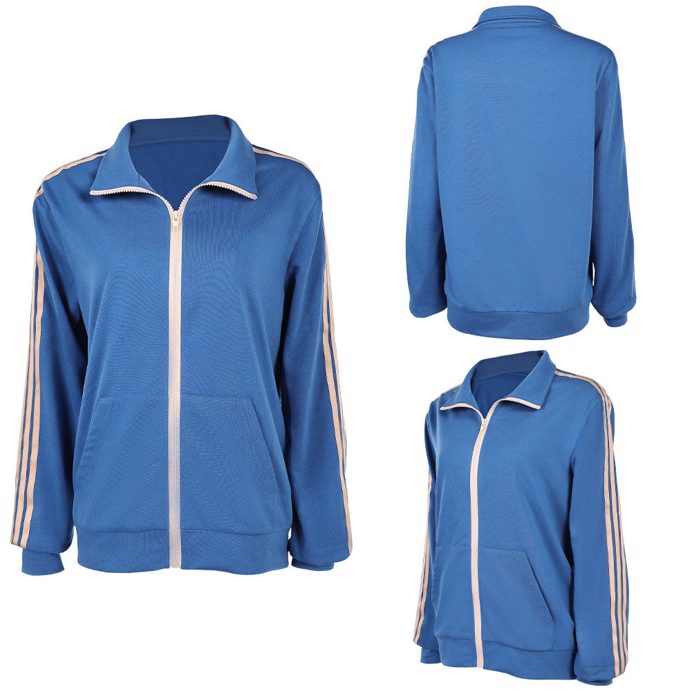 Max Mayfield blau Jacke Stranger Things 5 Max Cosplay Outfit