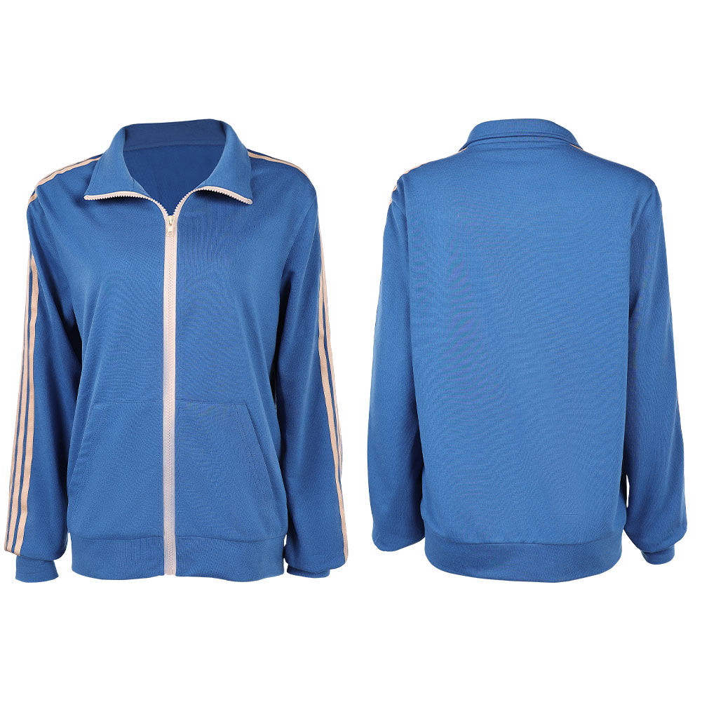 Max Mayfield blau Jacke Stranger Things 5 Max Cosplay Outfit