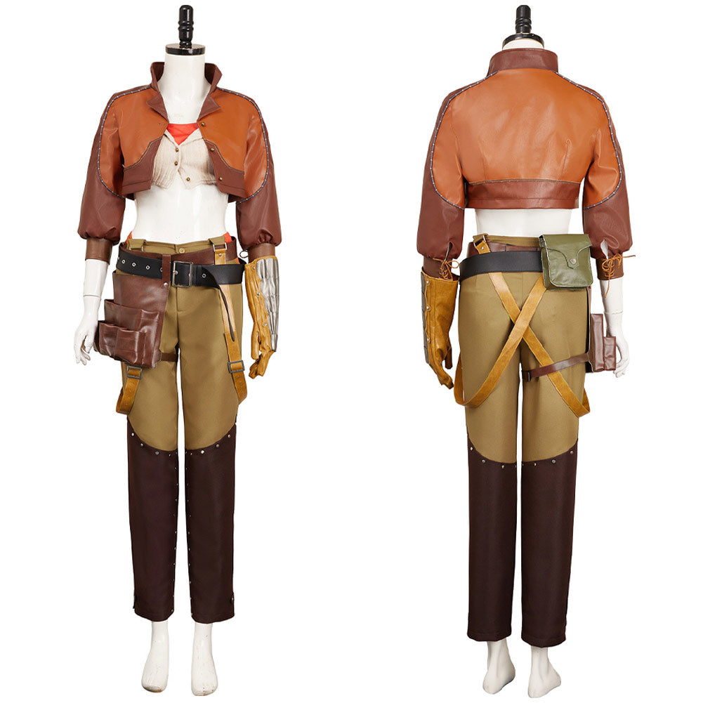 MHWilds Gemma Outfits Monster Hunter Gemma Cosplay Kostüm