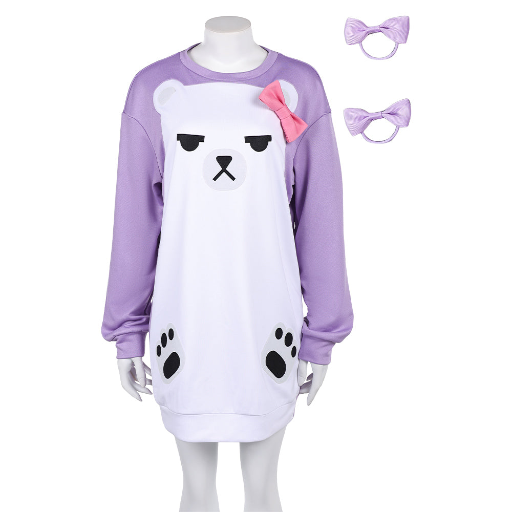 Mira Schlafanzug Kpop Demon Hunters Mira Sleepwear Cosplay Kostüm